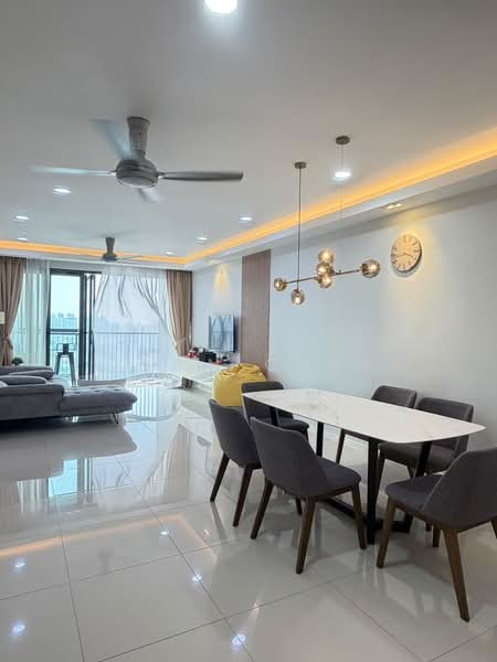 Kediaman Servis untuk Disewa di G Residence - Yuan Chee - Living Room - PropertyGuru.com.my