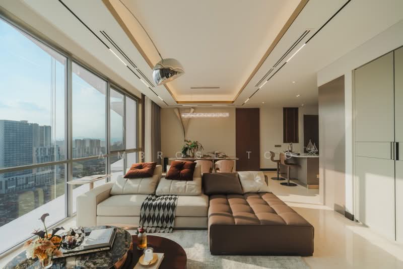 Condominium for Sale at Capella Embassy (D'Rapport Residences) - Ambrose Too - Living Room - PropertyGuru.com.my