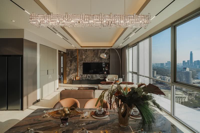 Condominium for Sale at Capella Embassy (D'Rapport Residences) - Ambrose Too - Living Room - PropertyGuru.com.my