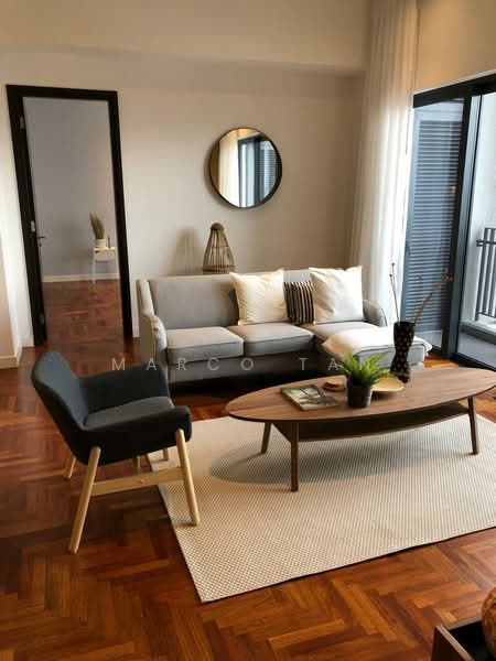 Service Residence for Sale at The Mews - Marco Tan - Living Room - PropertyGuru.com.my