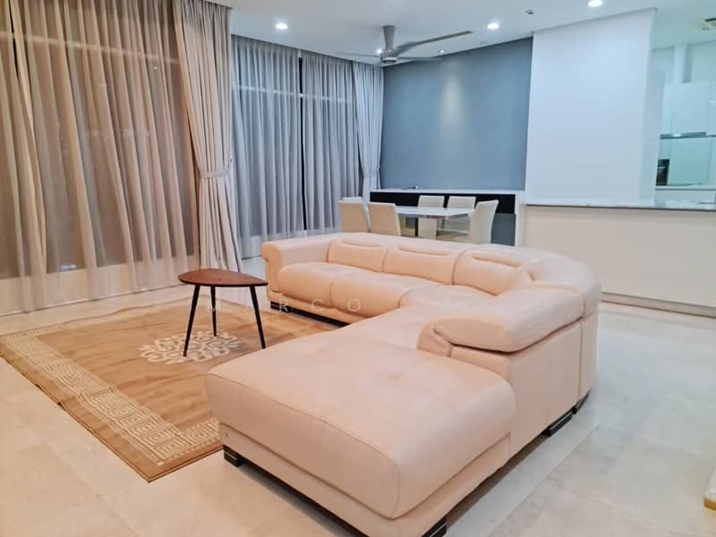 Kediaman Servis untuk Dijual di Quadro Residences - Marco Tan - Living Room - PropertyGuru.com.my
