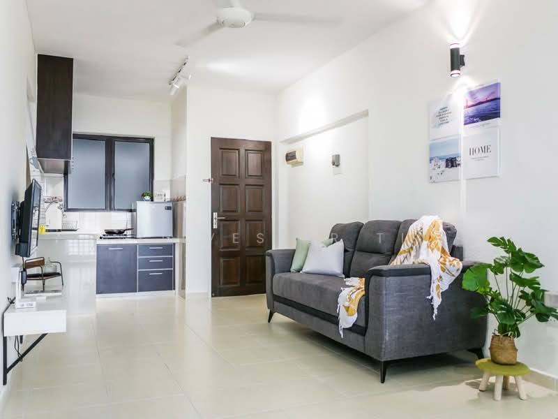 Rumah Flat untuk Disewa di Kompleks Pulau Mutiara - Silvester Ti - Living Room - PropertyGuru.com.my