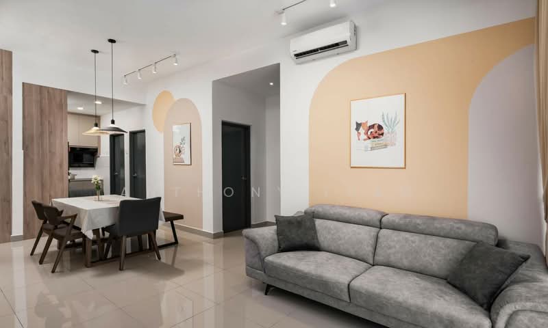 Kondominium untuk Dijual di The Coronade Residences - Anthony Tham - Living Room - PropertyGuru.com.my