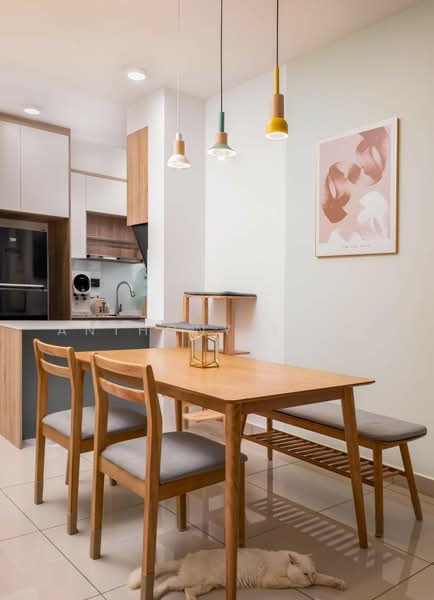 Kediaman Servis untuk Dijual di The Address @ Maxim Pelangi - Anthony Tham - Kitchen - PropertyGuru.com.my