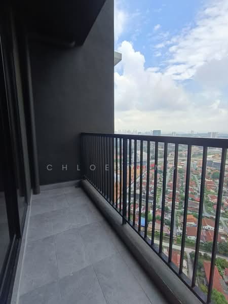 Service Residence for Rent at Twin Tower Residence - Chloe Ying - Balcony - PropertyGuru.com.my