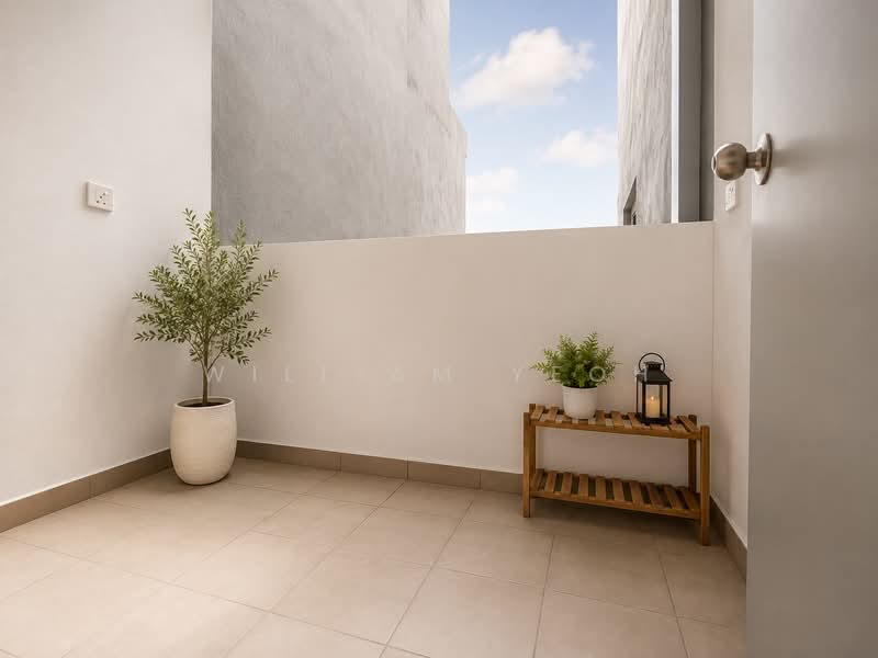 Service Residence for Sale at Gaya Resort Homes - William Yeoh - Balcony - PropertyGuru.com.my