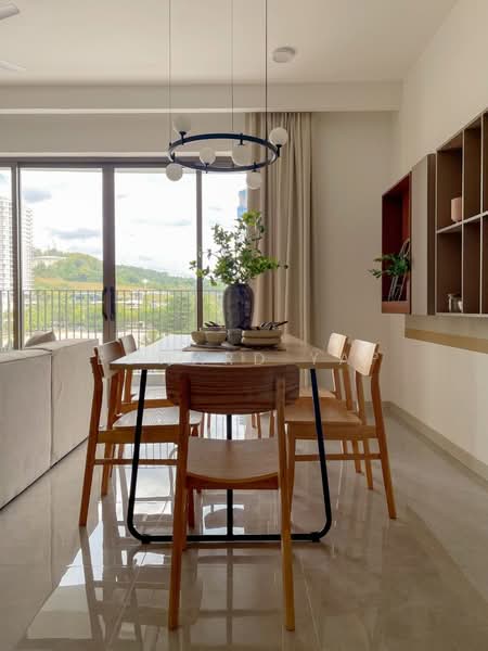 Kondominium untuk Disewa di Park Place - Edward Yap - Dining Room - PropertyGuru.com.my