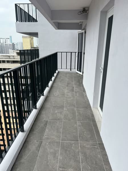 Condominium for Sale at Jelutong Central Residence - Yong Sern - Balcony - PropertyGuru.com.my