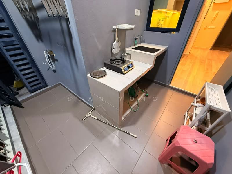 Kediaman Servis untuk Dijual di Fortune Centra - Sean Yong - Kitchen - PropertyGuru.com.my