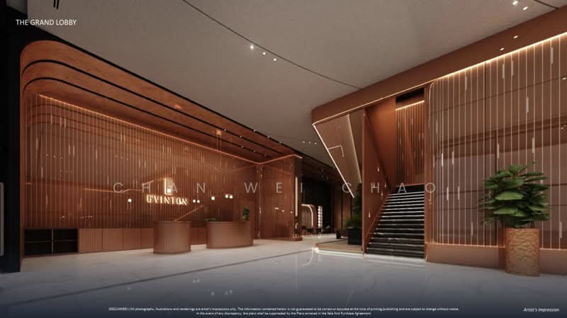 Kediaman Servis untuk Dijual di G'Vinton - Chan Wei Chao - Lobby - PropertyGuru.com.my