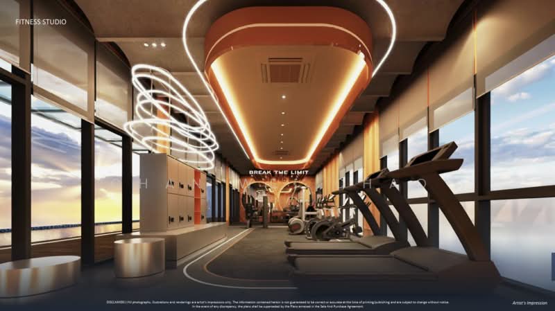 Kediaman Servis untuk Dijual di G'Vinton - Chan Wei Chao - Gym - PropertyGuru.com.my