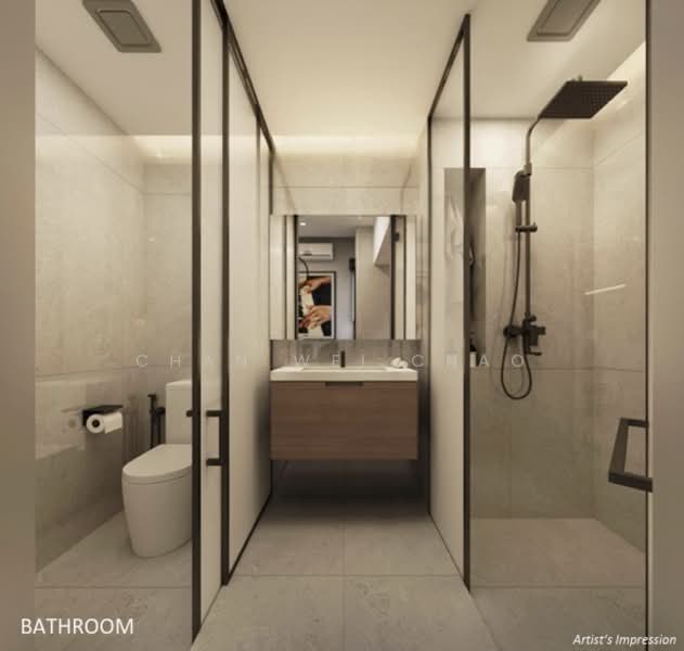 Kediaman Servis untuk Dijual di G'Vinton - Chan Wei Chao - Bathroom - PropertyGuru.com.my