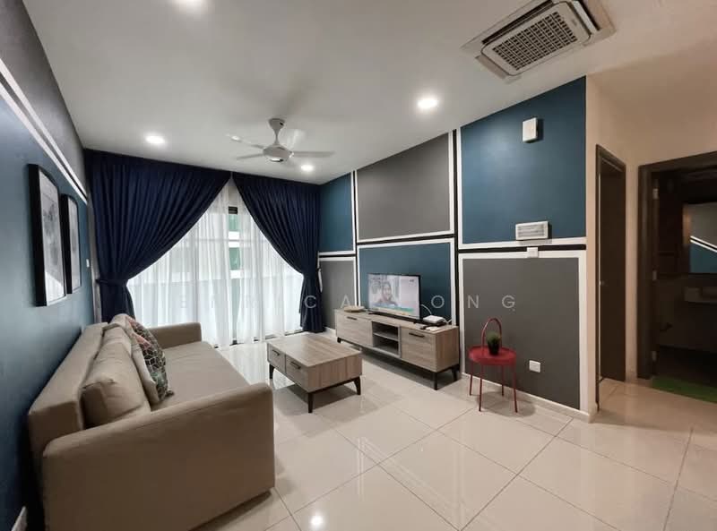Kediaman Servis untuk Disewa di Suasana Iskandar Malaysia - Enrica Long - Living Room - PropertyGuru.com.my