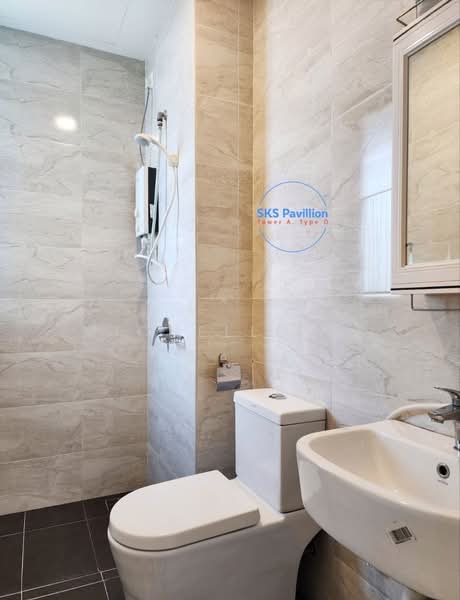 Condominium for Rent at SKS Pavillion Residences - Michelle He - Bathroom - PropertyGuru.com.my