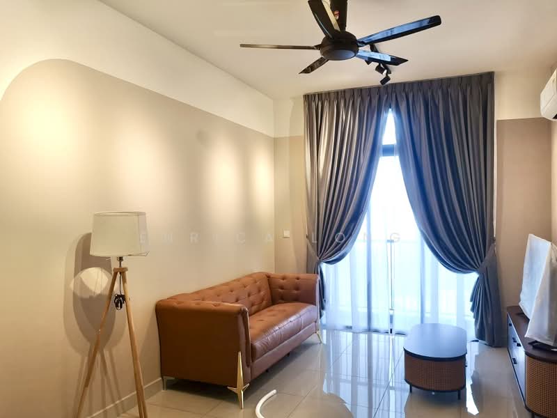 Service Residence for Rent at Twin Tower Residence - Enrica Long - Living Room - PropertyGuru.com.my