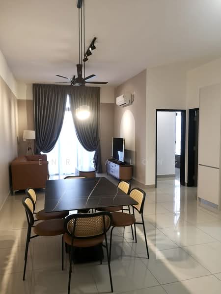 Service Residence for Rent at Twin Tower Residence - Enrica Long - Living Room - PropertyGuru.com.my