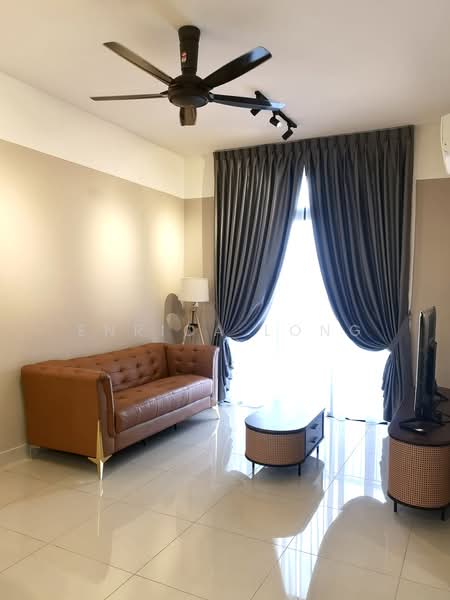 Service Residence for Rent at Twin Tower Residence - Enrica Long - Living Room - PropertyGuru.com.my