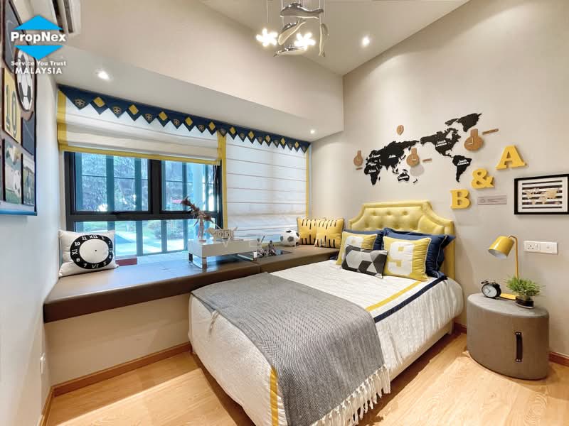 Kondominium untuk Dijual di Bay Point @ Country Garden Danga Bay - Eve Fan - Bedroom - PropertyGuru.com.my