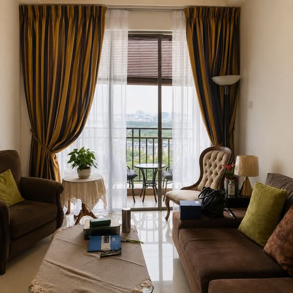 Kediaman Servis untuk Dijual di Serviced Residence @ Shaftsbury Putrajaya - Kim Lai - Living Room - PropertyGuru.com.my
