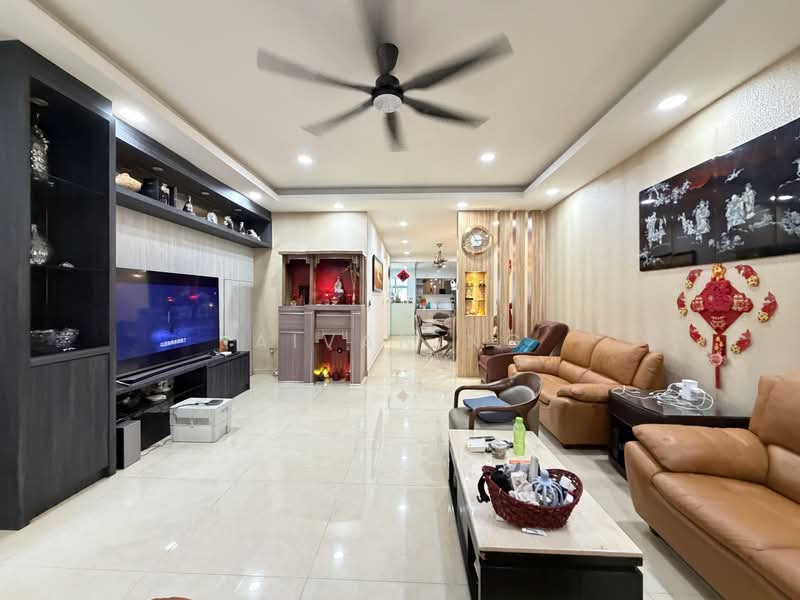 Rumah Teres 3-Tingkat untuk Dijual di Taman Taming Indah 2 (Bandar Sungai Long) - Aivan Ng - Living Room - PropertyGuru.com.my