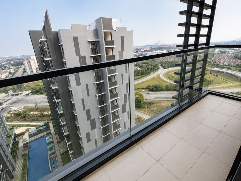 Kediaman Servis untuk Disewa di Gaya Resort Homes - William Yeoh - Balcony - PropertyGuru.com.my