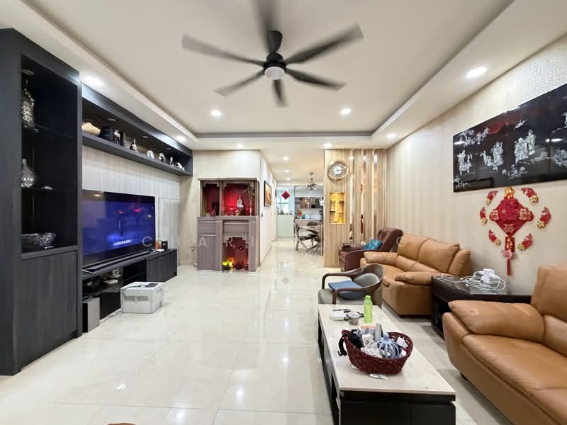 Rumah Teres 3-Tingkat untuk Dijual di Taman Taming Indah 2 (Bandar Sungai Long) - Charisse Ng - Living Room - PropertyGuru.com.my