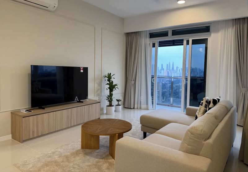 Kediaman Servis untuk Dijual di Met 1 Residences - Alexa Eeu - Living Room - PropertyGuru.com.my
