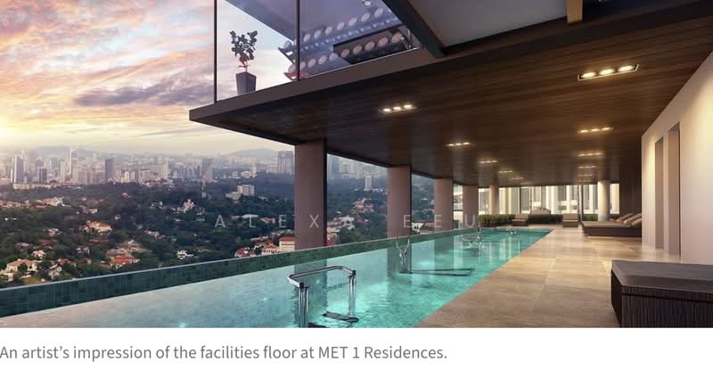 Kediaman Servis untuk Dijual di Met 1 Residences - Alexa Eeu - View - PropertyGuru.com.my