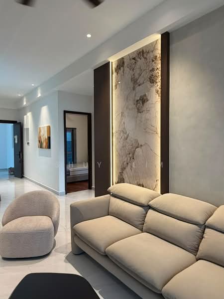 Condominium for Rent at Codrington Residence - Shuyi Lim - Living Room - PropertyGuru.com.my