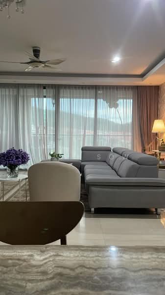 Condominium for Sale at Infiniti 3 Residences - Alvin Sow - Living Room - PropertyGuru.com.my