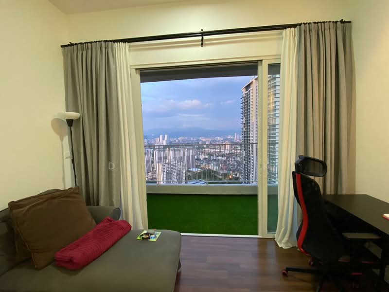 Service Residence for Rent at UNA Serviced Apartment - Devin Goik - Balcony - PropertyGuru.com.my