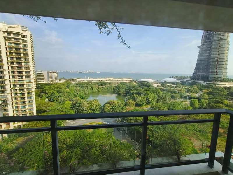 Pangsapuri untuk Disewa di Regalia Park @ Forest City - Hong Charng Lee - Balcony - PropertyGuru.com.my