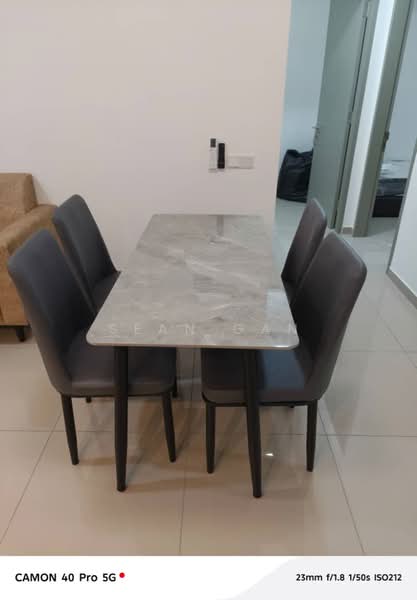Kediaman Servis untuk Disewa di D'Vine - Sean Gan - Dining Room - PropertyGuru.com.my