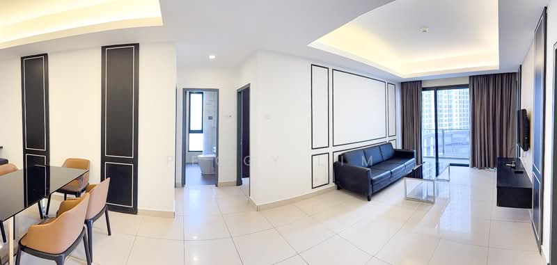 Service Residence for Sale at Grand Ion Delemen - Peggy Lim - Living Room - PropertyGuru.com.my