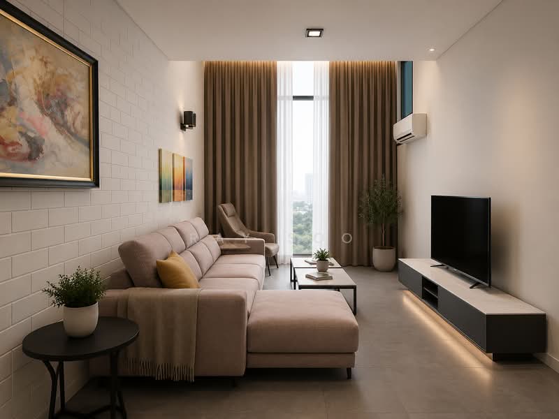 Kondominium untuk Disewa di Empire Damansara (Empire SOHO 2) - Ray Soo - Living Room - PropertyGuru.com.my