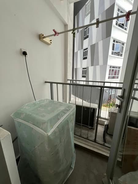 Pangsapuri untuk Dijual di Midas - Amber Ma - Balcony - PropertyGuru.com.my