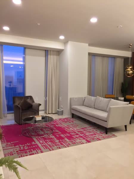 Service Residence for Rent at Tropicana The Residences - Jamie Chen - Living Room - PropertyGuru.com.my