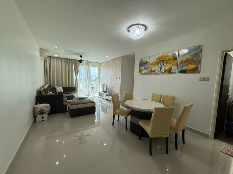 Kediaman Servis untuk Dijual di D'Tasek Residences (Tasek Impian) - Amber Ma - Living Room - PropertyGuru.com.my