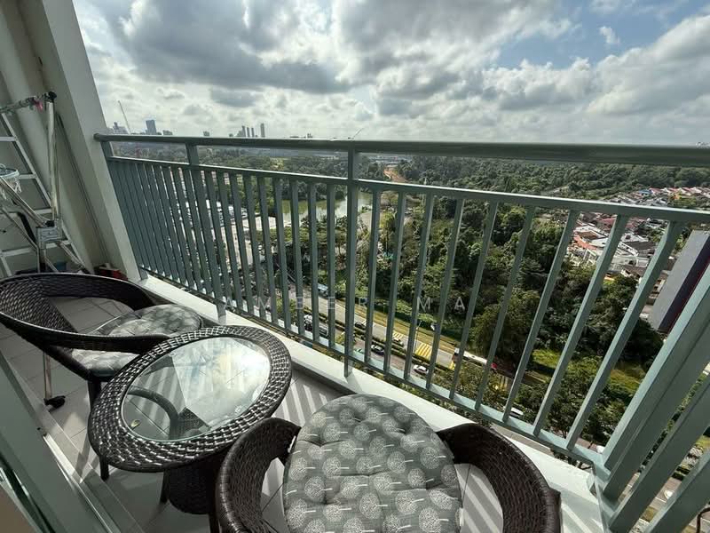 Kediaman Servis untuk Dijual di D'Tasek Residences (Tasek Impian) - Amber Ma - Balcony - PropertyGuru.com.my