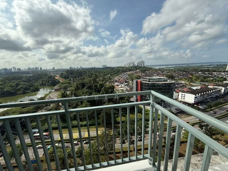 Kediaman Servis untuk Dijual di D'Tasek Residences (Tasek Impian) - Amber Ma - Balcony - PropertyGuru.com.my