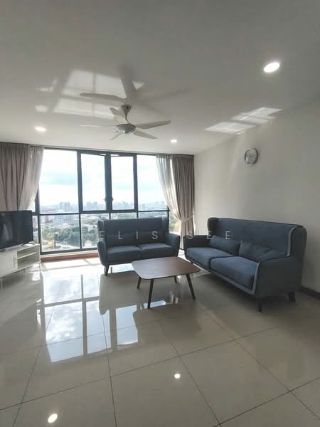 Kediaman Servis untuk Disewa di KL Gateway Residences - Felis See - Living Room - PropertyGuru.com.my