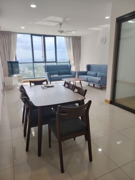 Kediaman Servis untuk Disewa di KL Gateway Residences - Felis See - Living Room - PropertyGuru.com.my
