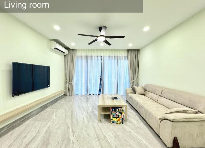 Kediaman Servis untuk Dijual di Aradia Residence @ Lake City KL North - Jason Chen - Living Room - PropertyGuru.com.my