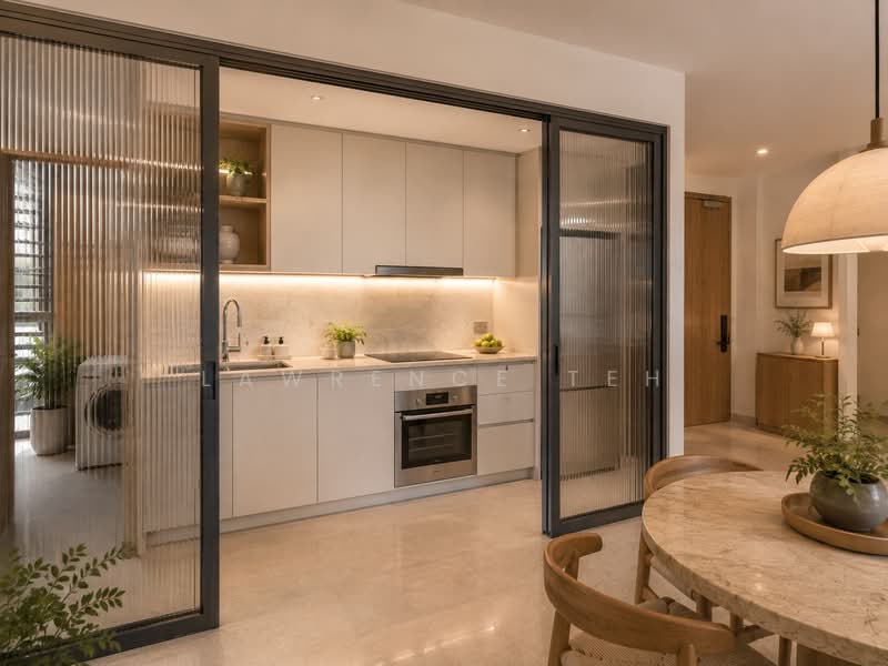 Service Residence for Sale at Twin Tower Residence - Lawrence Teh - Kitchen - PropertyGuru.com.my