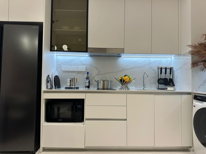 Kediaman Servis untuk Dijual di Skypark Kepler @ Lido Waterfront Boulevard - Chen Pei Fang - Kitchen - PropertyGuru.com.my