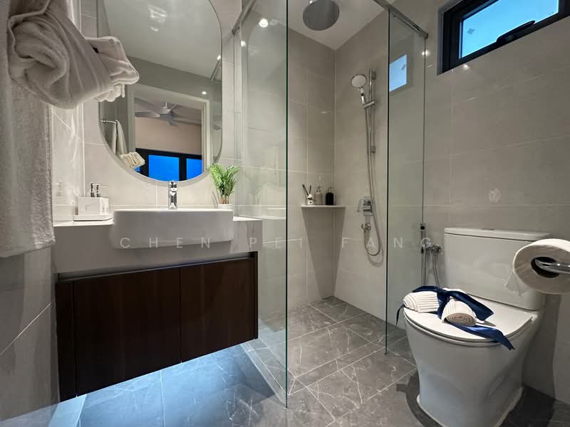 Kediaman Servis untuk Dijual di Skypark Kepler @ Lido Waterfront Boulevard - Chen Pei Fang - Bathroom - PropertyGuru.com.my