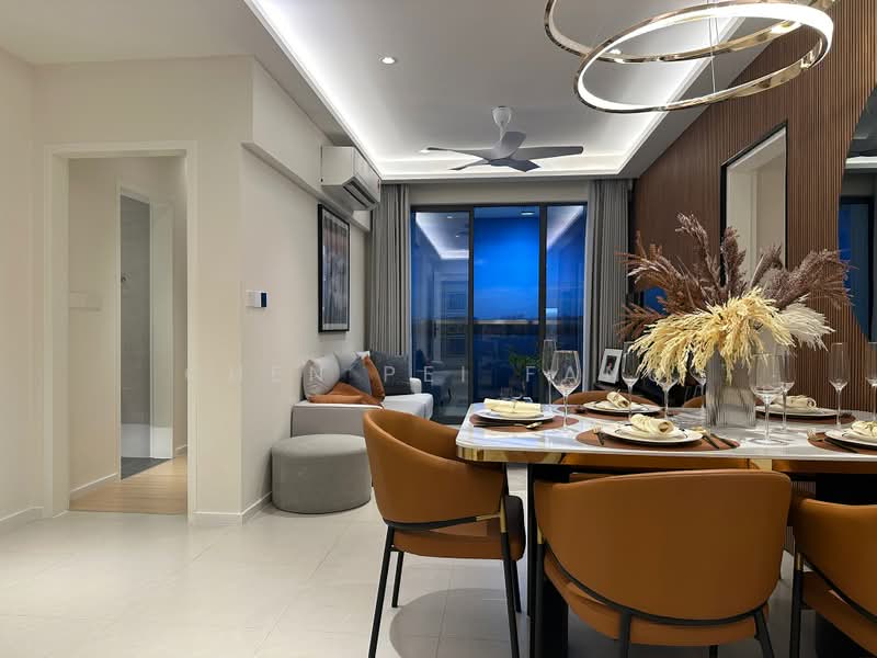 Kediaman Servis untuk Dijual di Skypark Kepler @ Lido Waterfront Boulevard - Chen Pei Fang - Living Room - PropertyGuru.com.my