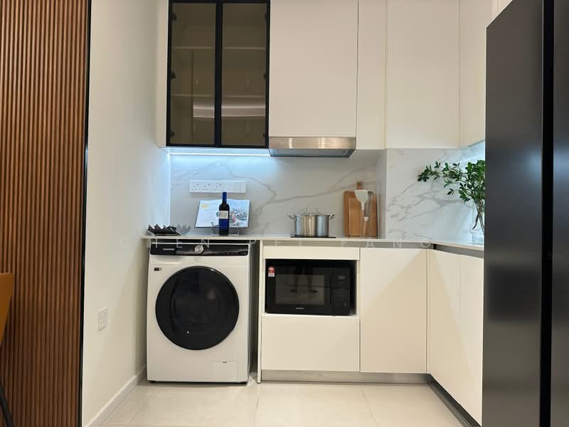 Kediaman Servis untuk Dijual di Skypark Kepler @ Lido Waterfront Boulevard - Chen Pei Fang - Kitchen - PropertyGuru.com.my