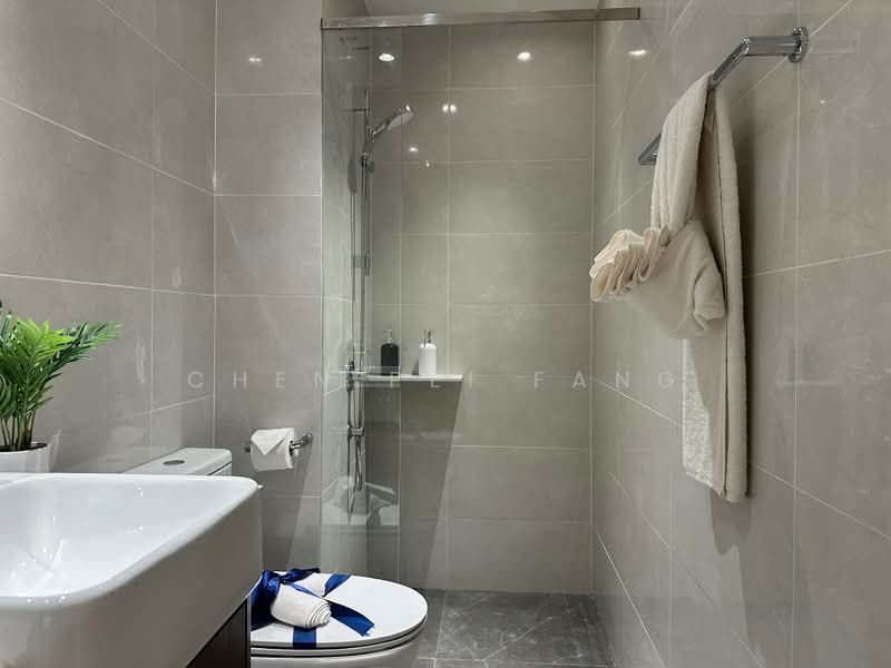 Kediaman Servis untuk Dijual di Skypark Kepler @ Lido Waterfront Boulevard - Chen Pei Fang - Bathroom - PropertyGuru.com.my
