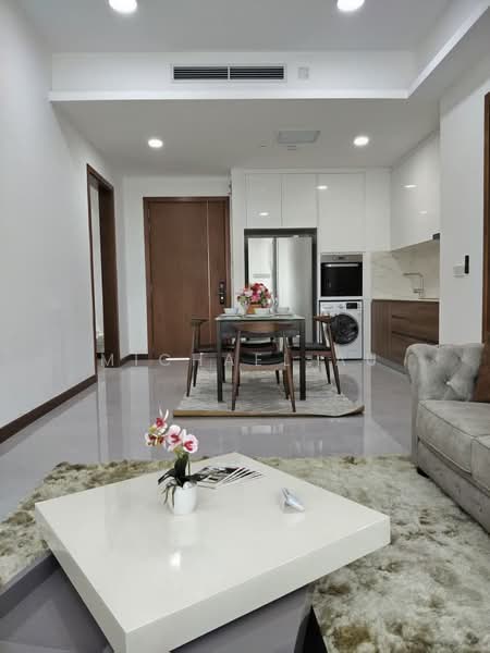 Kediaman Servis untuk Disewa di Core Residence @ TRX - Michael Au - Living Room - PropertyGuru.com.my